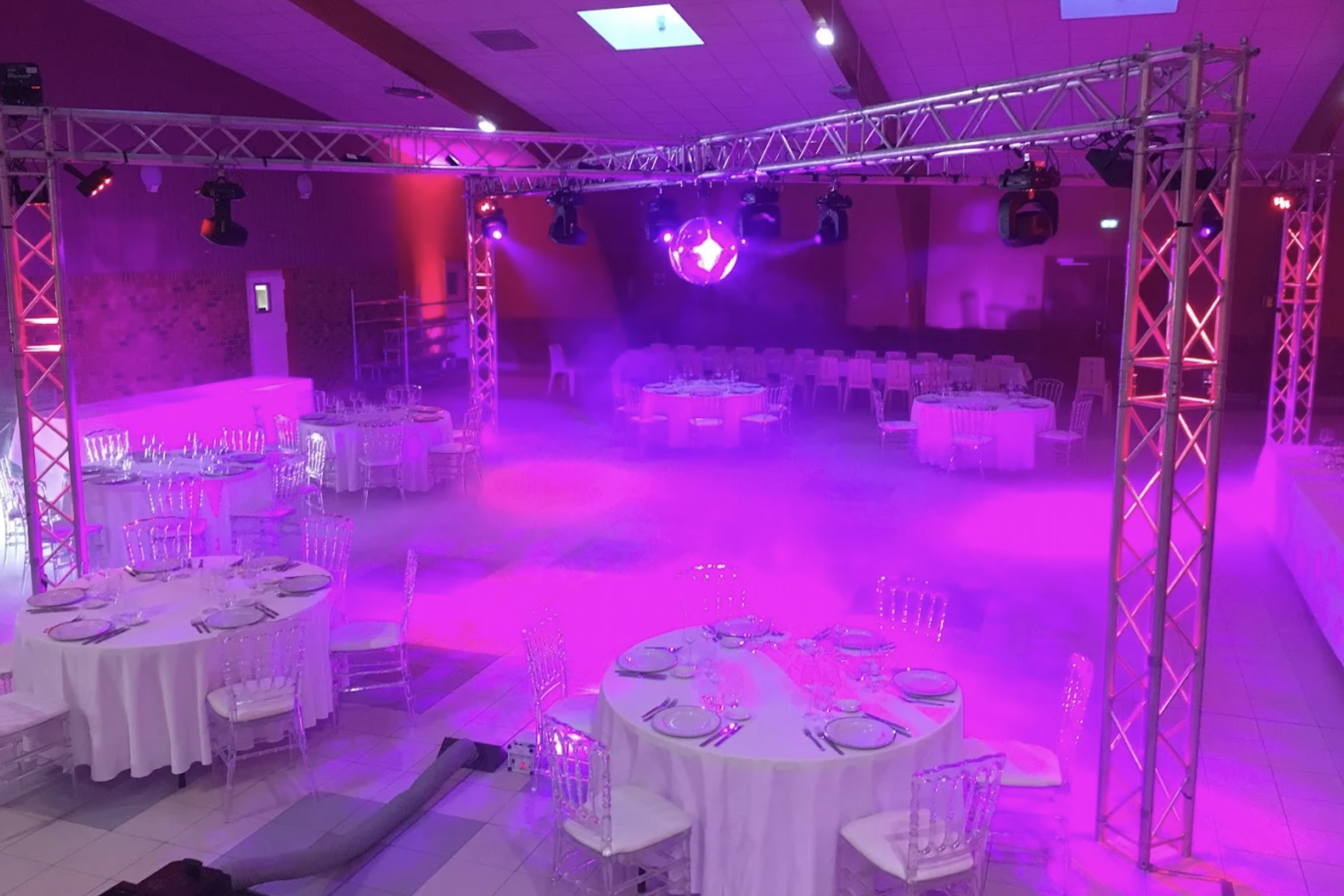 Éclairage décoratif mariage